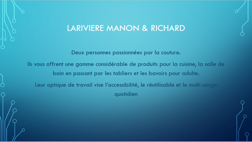 Larivière Manon & Richard