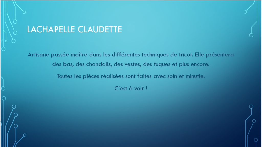 Lachapelle Claudette